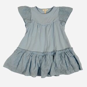 Matilda Jane Dream Chasers Oh Joy Dress Girls 6 Blue Ruffle Lace